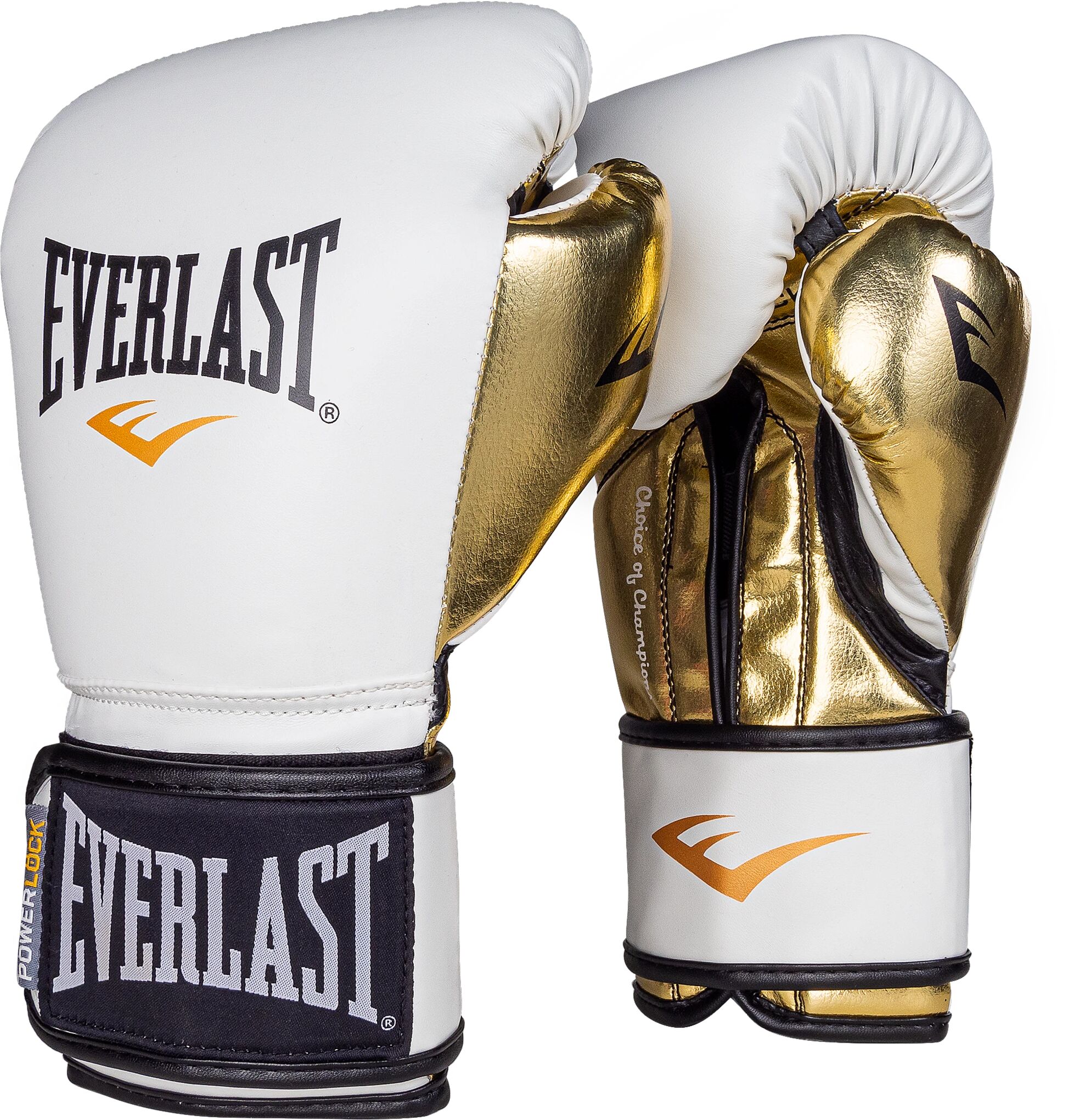 Everlast Powerlock Gloves, boksehansker senior 16 oz White