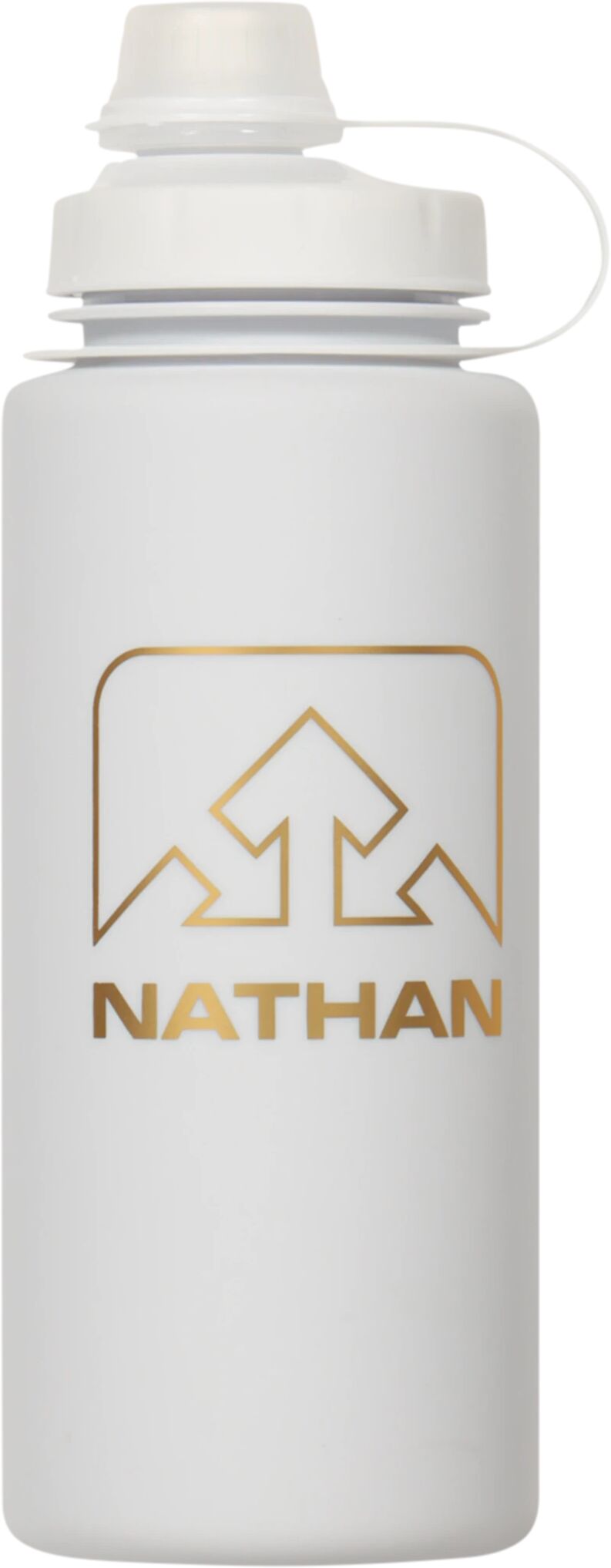 Nathan Little Shot 750ml, drikkeflaske 750 ml White/white/gold