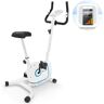 KLARFIT Myon Cycle, rower treningowy, koło zamachowe 12 kg, SmartCardio Studio, kolor biały