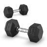 Capital Sports Hexbell Dumbbell, hantle, para, 17,5 kg