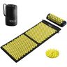 4fizjo - Acupressure Mat - Mata do akupresury z poduszką 130x50 - Żółty