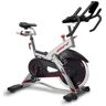 Bh Fitness Bicicleta de Spinning REX Electronic H921E (Preto - 117x63x104cm - Volante: 20 kg - Até 150 kg)