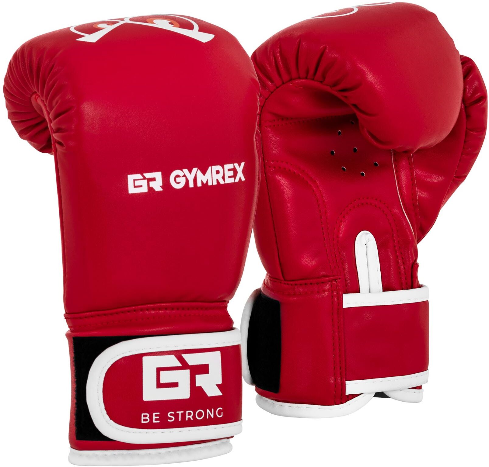 Gymrex Luvas de boxe para crianças - vermelho - 4 oz GR-BG 4B