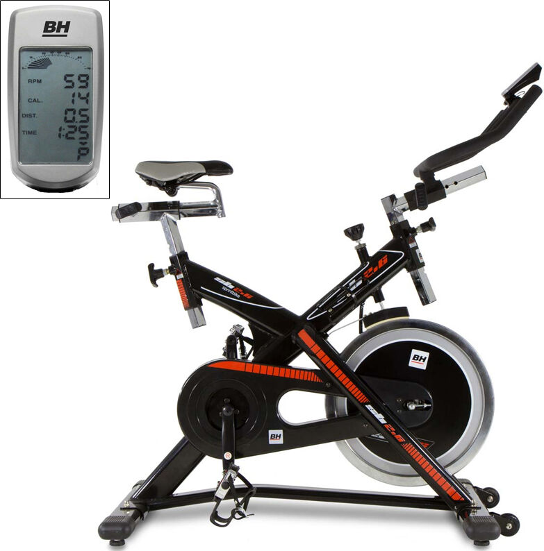 Bicicleta indoor SB2.6 BH Fitness: Pedalada realista