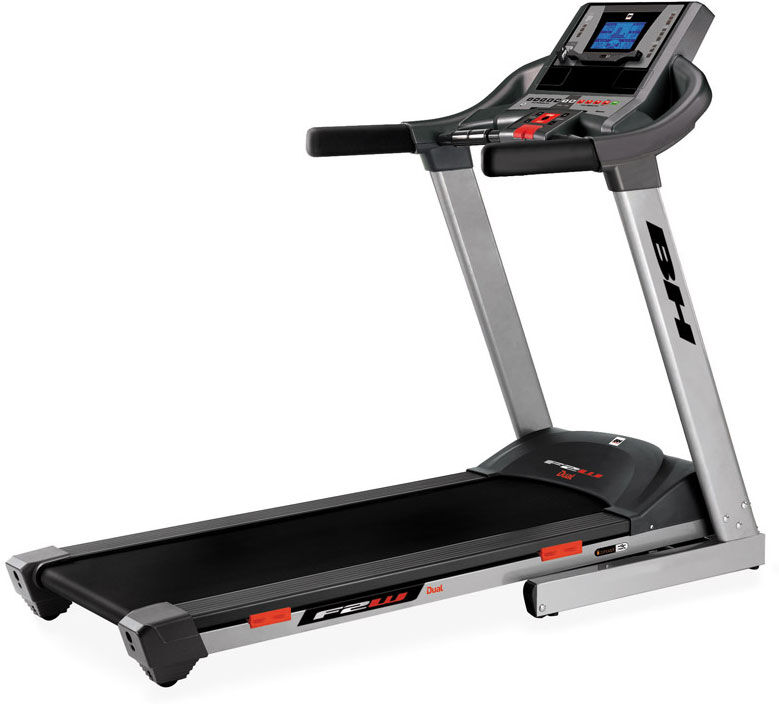 Fita de correr i.F2W Dual com ecrã TFT Bh Fitness: Equipada com tecnologia i.Concept e Dual Kit