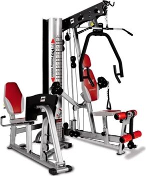 Bh Fitness Multiestação TT Pro G156 (Vermelho - Capacidade Máx: 100 Kg - 174x188x214cm - Aço)