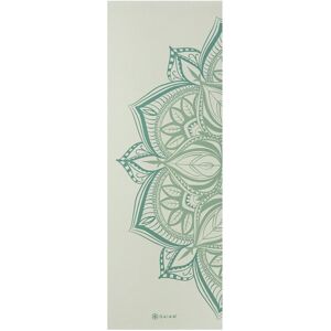 Gaiam Vintage Green Point Yoga Mat Classic Printed 5 mm