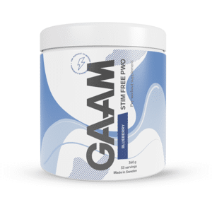 GAAM Stim Free PWO Blueberry 360 g