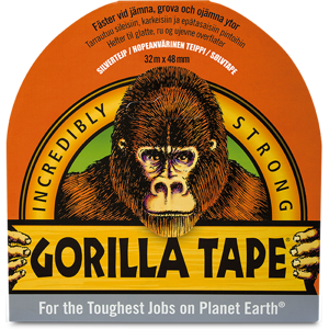 Gorilla Silvertejp Silver 48mm x 32m