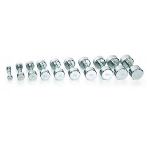 Gymstick Pro Chrome Dumbbell -Hantel, 1,5 Kg