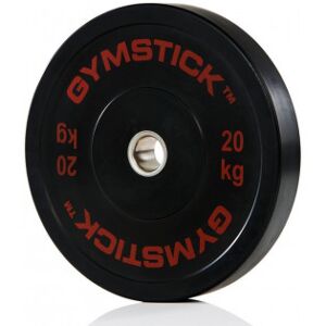 Gymstick Bumper Plate -Viktplatta, 20 Kg