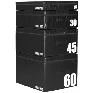 Gorilla Sports Soft Plyo Box - 15-60cm