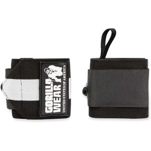 Gorilla Wear Wrist Wraps Ultra Black/white