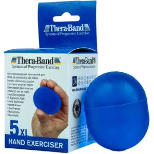 Thera-Band Hand Exerciser XL - posilňovač ruky - gélové vajíčko, modré - tvrdé