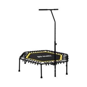 Gymrex Fitness trampolína - s tyčou - žltá GR-HT110R