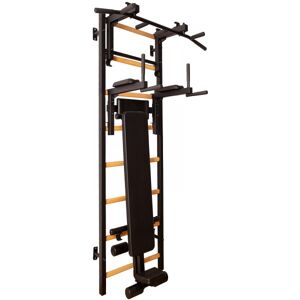 BenchK 233 Series 2: 200 Wall Bars + Steel Pull Up Bar/Barbell Holder + Dip...