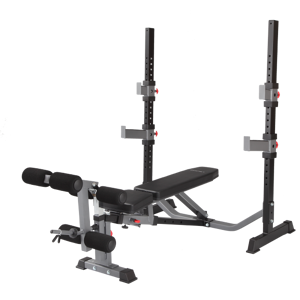 BodyCraft F609 Adjustable Flat, Incline & Decline Olympic Weight Bench F609...