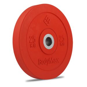 BodyMax Coloured Olympic Rubber Bumper Weight Plates 25kg