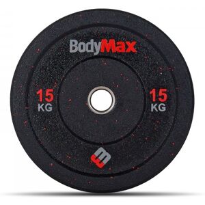 BodyMax Hi-Impact Bumper Weight Plate 90kg Set with Wall-Mounted Storage