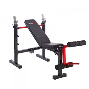 BodyMax CF342 Compact Folding Weight Bench CF342 Bench with Preacher + 90kg...