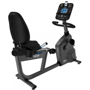 Life Fitness RS3 Step Through Recumbent Exercise Bike with Track Connect...