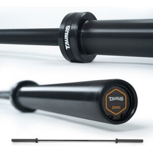 Taurus 7ft Pro Olympic Barbell Black