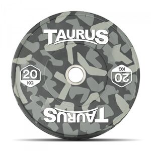 Taurus Camo Olympic Rubber Bumper Weight Plates 20 kg