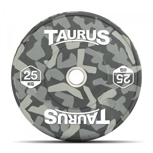 Taurus Camo Olympic Rubber Bumper Weight Plates 25 kg