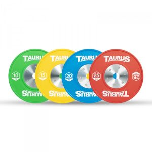 Taurus Competition Olympic Bumper Weight Plates Full Set