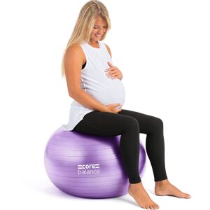 Core Balance - Anti-Burst Gym Ball - 65cm - Purple - Purple