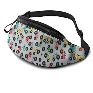 Bf635c4r80bd Tractor Fanny Pack for Men Women,with Adjustable Zipper Sport Fitness Belt Bag for Workout Traveling Casual Running