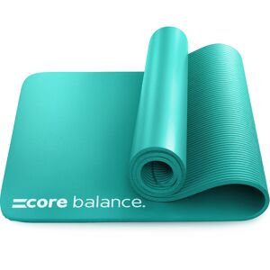 Balance Pilates Mat   183cm x 60cm   Extra Thick 10mm NBR Foam for Cushioning & Protection   Strap Included