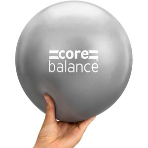 Balance Small Pilates Ball   20cm to 23cm   Soft Yoga Stability Toning Ball   Non Slip   Grey