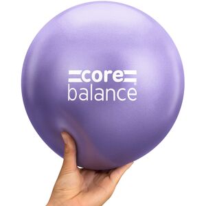 Balance Small Pilates Ball   20cm to 23cm   Soft Yoga Stability Toning Ball   Non Slip   Purple