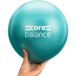 Balance Small Pilates Ball   20cm to 23cm   Soft Yoga Stability Toning Ball   Non Slip   Teal