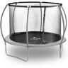 Gymrex Trampoline - Ø 305 x 180 cm - 100 kg - net - black/grey GR-TR02