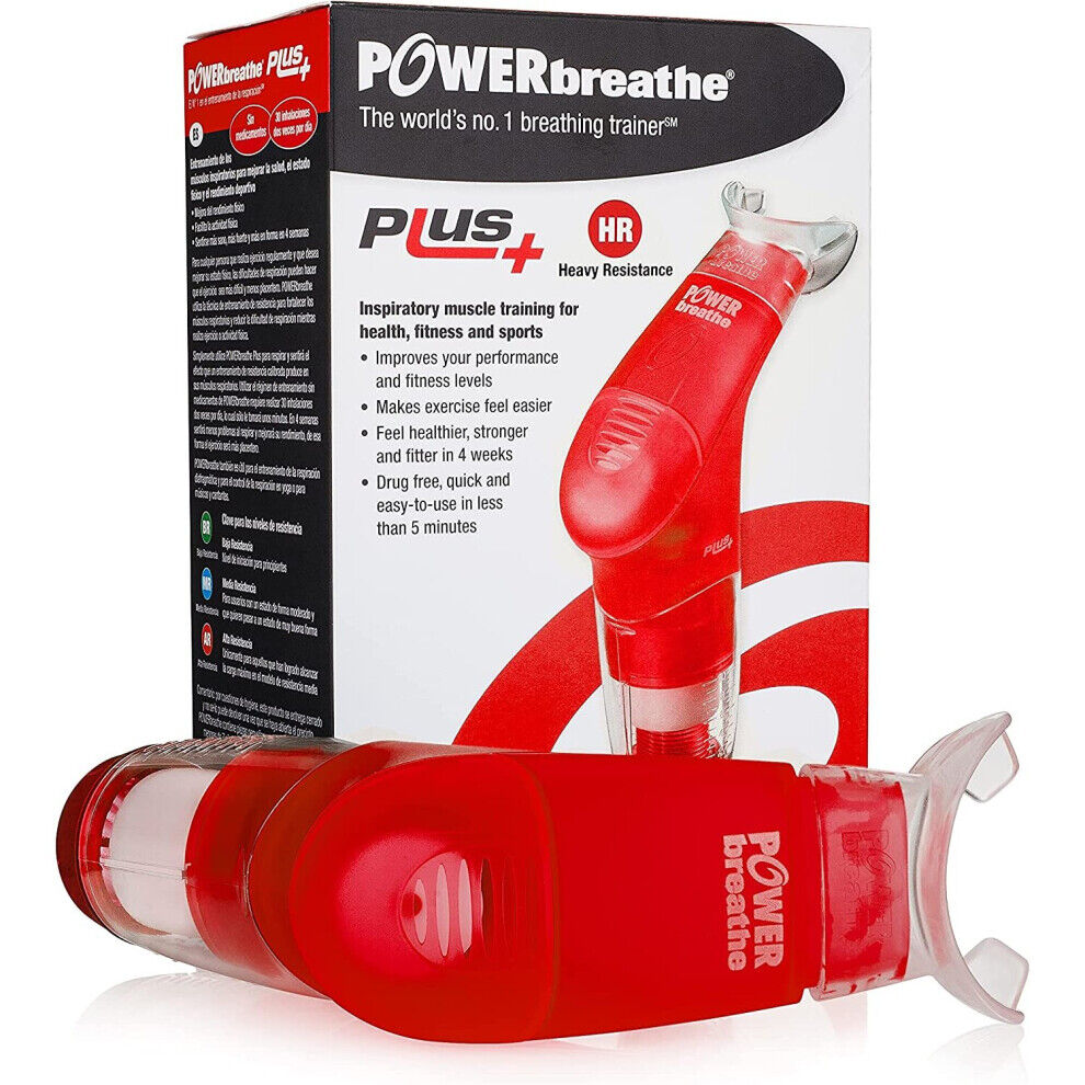 Powerbreathe Plus Unisex Breathing Training Device