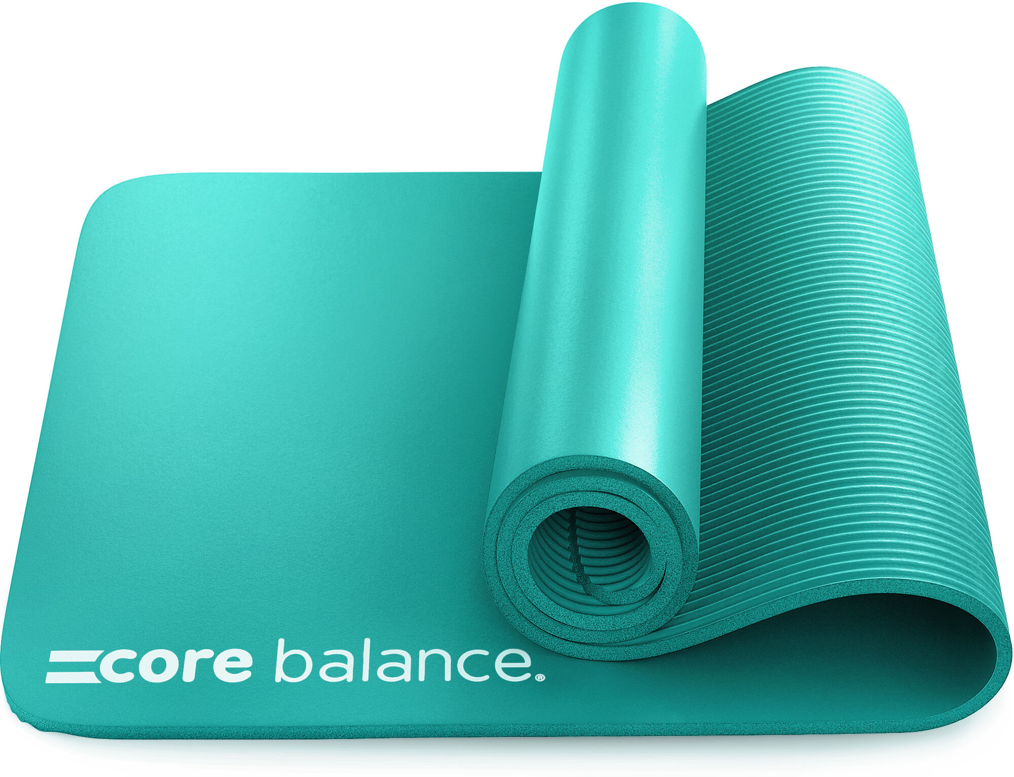 Balance Pilates Mat   183cm x 60cm   Extra Thick 10mm NBR Foam for Cushioning & Protection   Strap Included