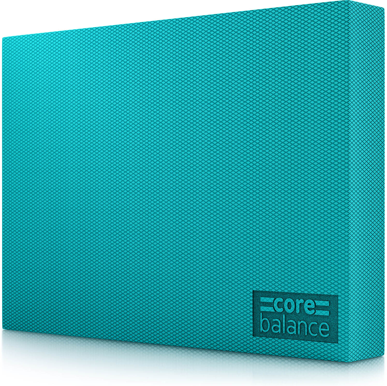 Balance Pad   Non Slip TPE Foam   50cm x 40cm x 5cm   Core & Stability Trainer   Teal