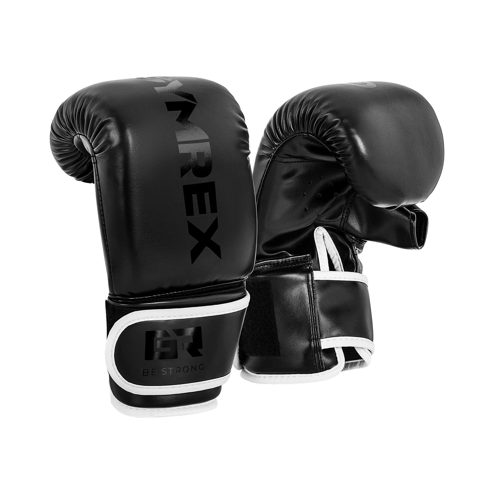 Gymrex Boxing Bag Gloves - 12 oz - black GR-BG 12PB