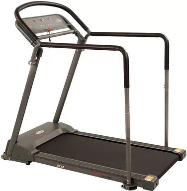 Sunny Health & Fitness Recovery Walking Treadmill w/ Low Pro Deck, Black