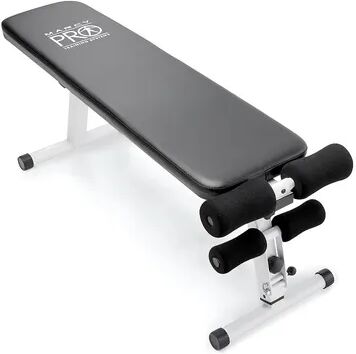 Marcy Pro Adjustable Strength and Weight Training Folding Bench for Home Gyms, Black