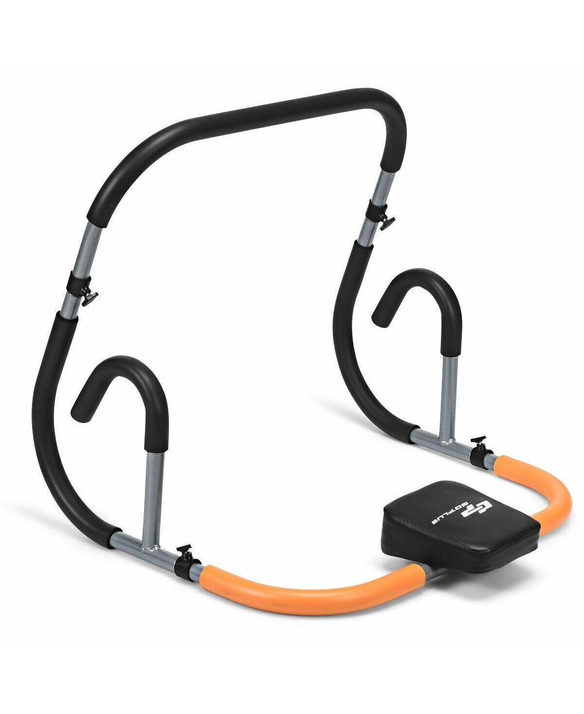 Slickblue Portable Exercise Ab Fitness Crunch for Home Gym - Black