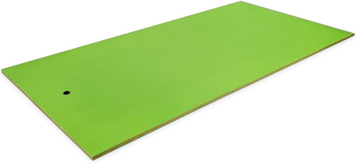 Costway 3-Layer Floating Water Pad 12' x 6' Floating Oasis Foam Mat - Green