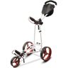 Big Max Autofold FF Golf Trolley, weiss/rot