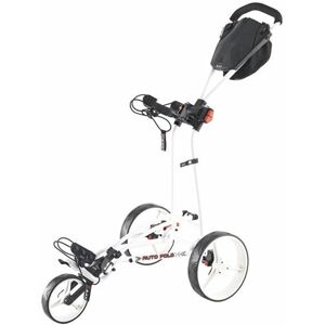 Big Max Autofold X Golf Trolley, weiss