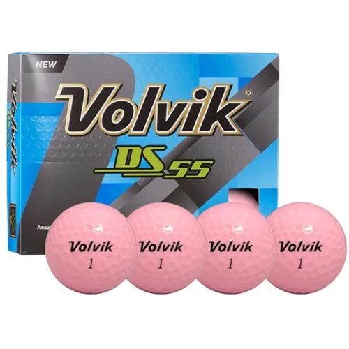 Volvik DS55 Golfbälle, rosa