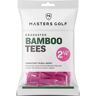 Masters golf Masters Graduated Bamboo tee 57 mm, rosa, 20 Stk.