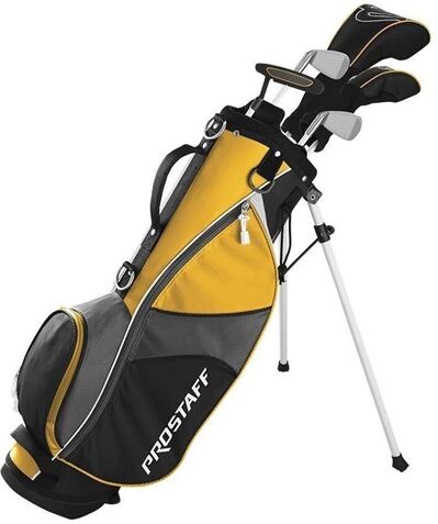 Wilson Pro Staff JGI Junior Medium Golfset, 8-11 Jahre, Junior, Linkshänder, Standbag, Graphit, standard