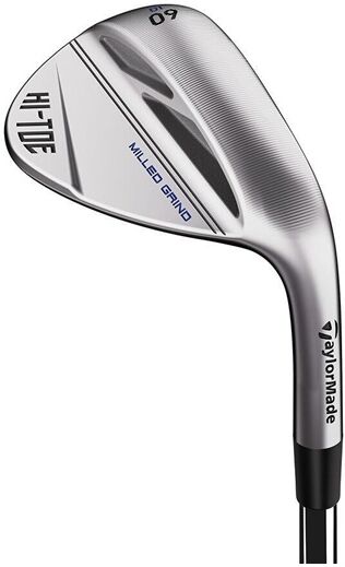 TaylorMade Hi-Toe 3 Chrome Wedge, Unisex, 10°, Rechtshänder, 60°, Stahl, KBS Hi-Rev 2.0